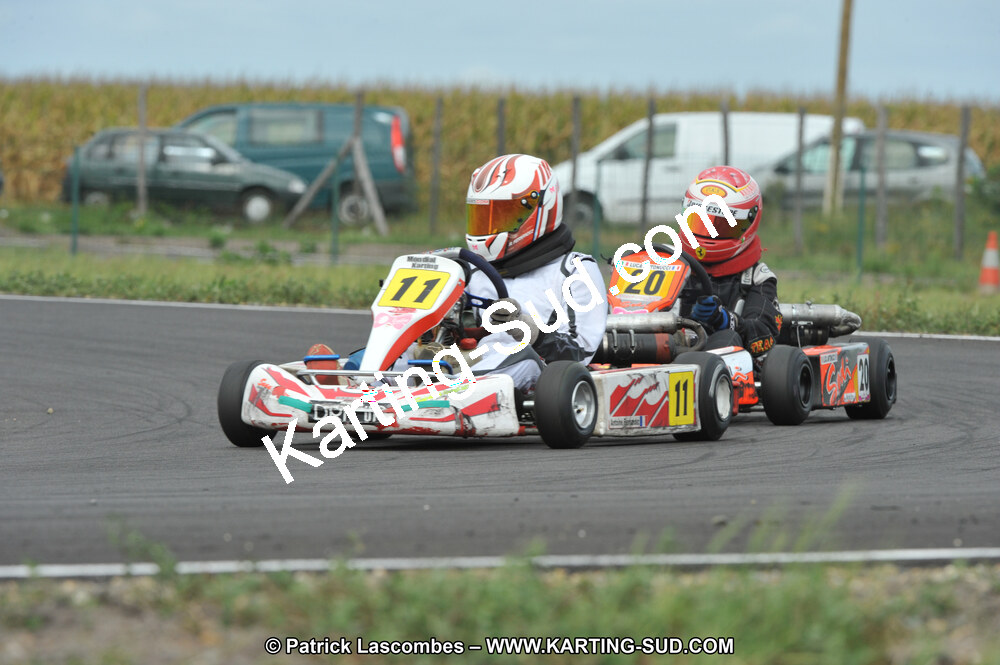 04/09/2011 : 6ème manche du Championnat Open Atlantique à Escource (Photos Patrick Lascombes) 2011 — karting