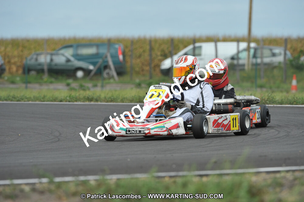 04/09/2011 : 6ème manche du Championnat Open Atlantique à Escource (Photos Patrick Lascombes) 2011 — karting