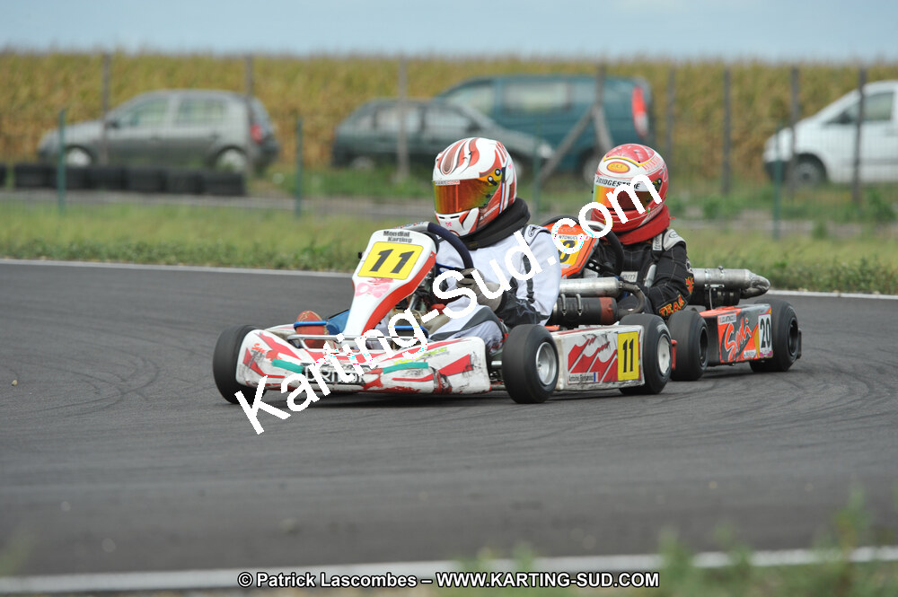 04/09/2011 : 6ème manche du Championnat Open Atlantique à Escource (Photos Patrick Lascombes) 2011 — karting