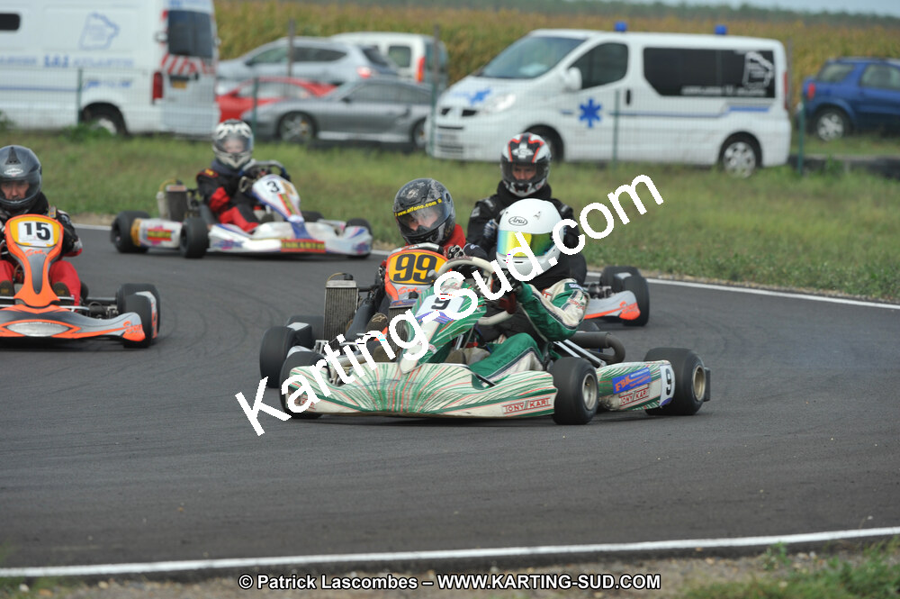 04/09/2011 : 6ème manche du Championnat Open Atlantique à Escource (Photos Patrick Lascombes) 2011 — karting