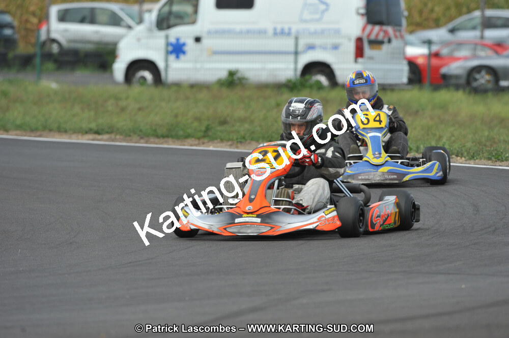 04/09/2011 : 6ème manche du Championnat Open Atlantique à Escource (Photos Patrick Lascombes) 2011 — karting