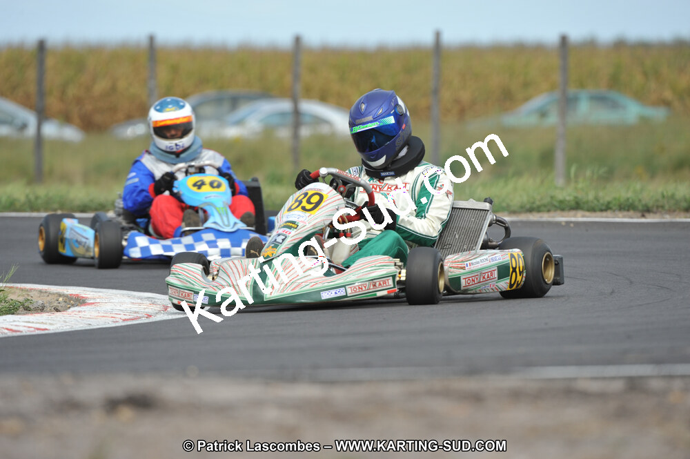 04/09/2011 : 6ème manche du Championnat Open Atlantique à Escource (Photos Patrick Lascombes) 2011 — karting