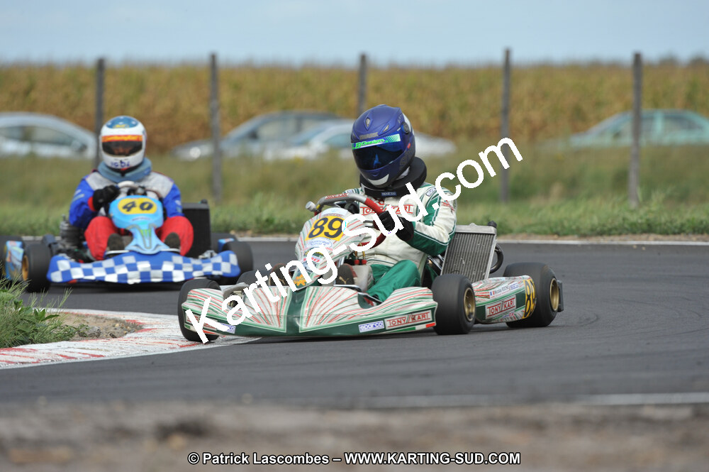 04/09/2011 : 6ème manche du Championnat Open Atlantique à Escource (Photos Patrick Lascombes) 2011 — karting