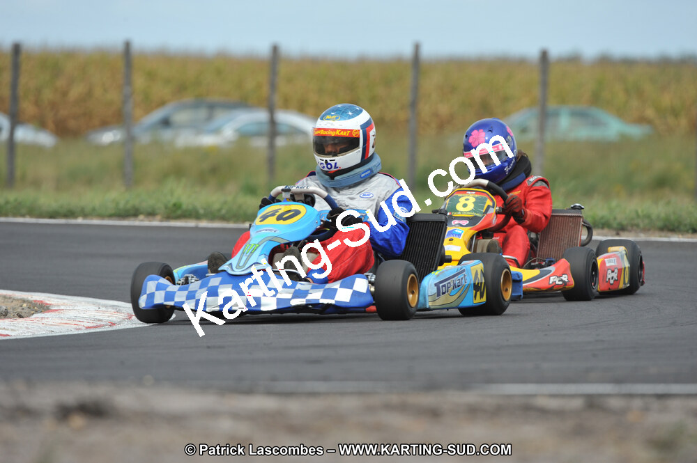 04/09/2011 : 6ème manche du Championnat Open Atlantique à Escource (Photos Patrick Lascombes) 2011 — karting