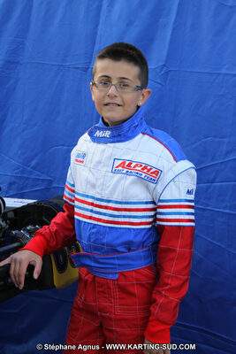 Lorys CHASTANET-COMITI — 16/10/2011 : Trophée Brasserie Didier Racing à Alès (Photos Stéphane Agnus) 2011 — karting