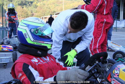 Léo ROSSEL — 16/10/2011 : Trophée Brasserie Didier Racing à Alès (Photos Stéphane Agnus) 2011 — karting