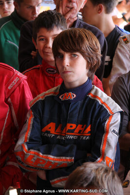 Viny SOBREVIA — 16/10/2011 : Trophée Brasserie Didier Racing à Alès (Photos Stéphane Agnus) 2011 — karting