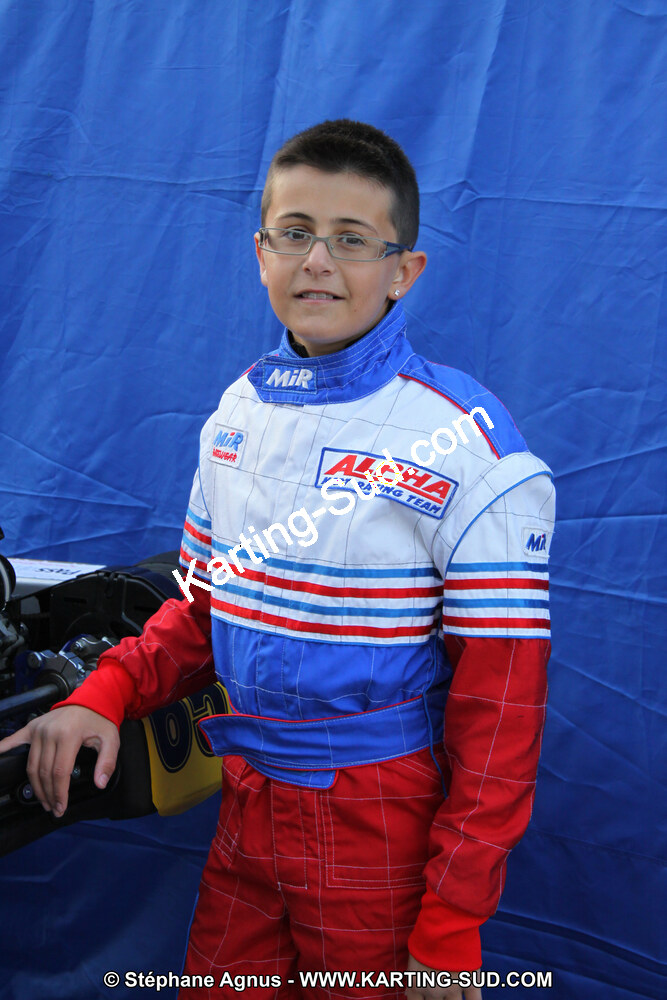 Lorys CHASTANET-COMITI — 16/10/2011 : Trophée Brasserie Didier Racing à Alès (Photos Stéphane Agnus) 2011 — karting
