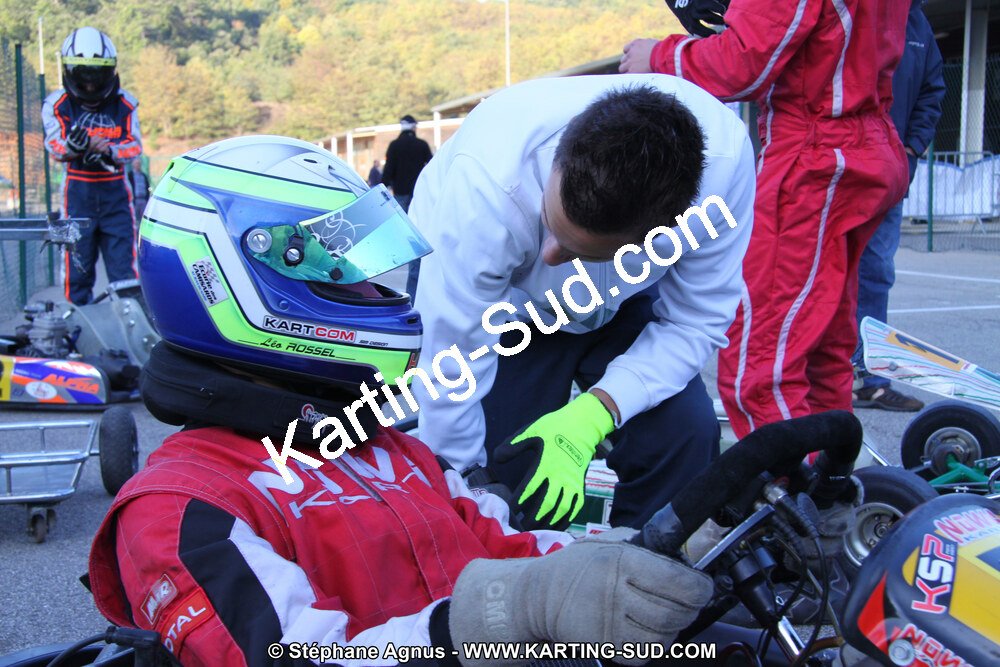 Léo ROSSEL — 16/10/2011 : Trophée Brasserie Didier Racing à Alès (Photos Stéphane Agnus) 2011 — karting