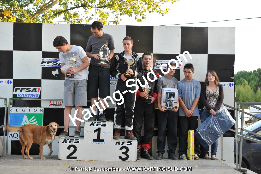 16/10/2011 : 8ème manche du Championnat Open Atlantique à Layrac (Photos Patrick Lascombes) 2011 — karting