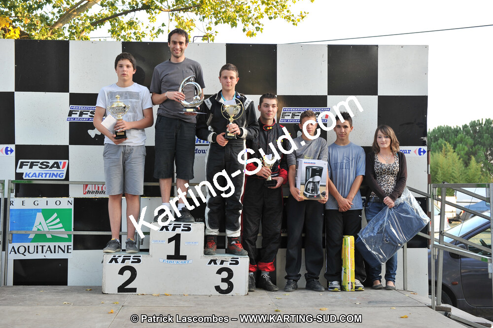 16/10/2011 : 8ème manche du Championnat Open Atlantique à Layrac (Photos Patrick Lascombes) 2011 — karting