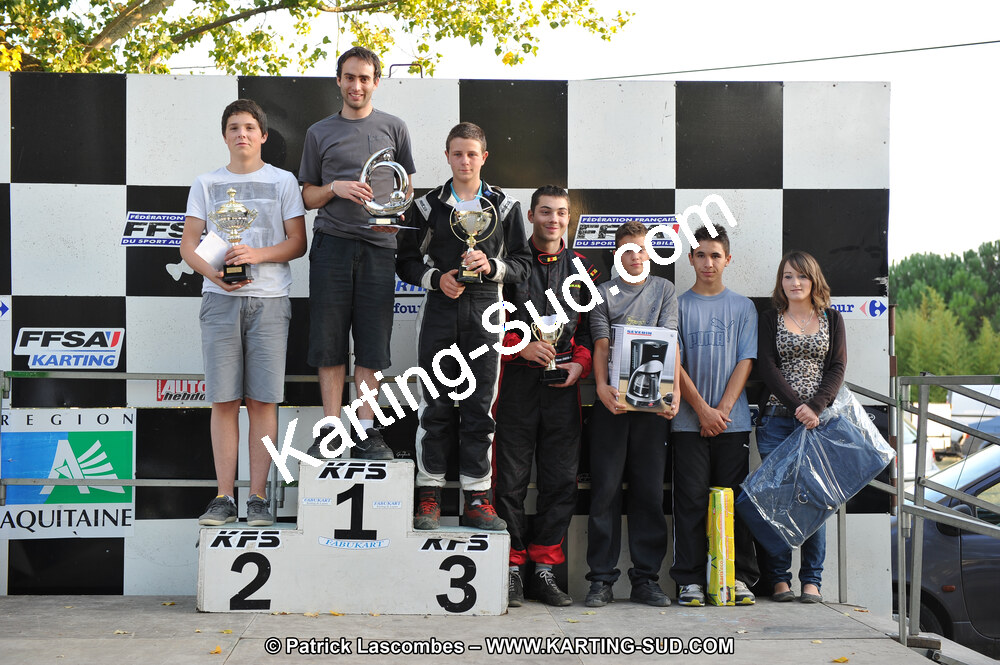 16/10/2011 : 8ème manche du Championnat Open Atlantique à Layrac (Photos Patrick Lascombes) 2011 — karting