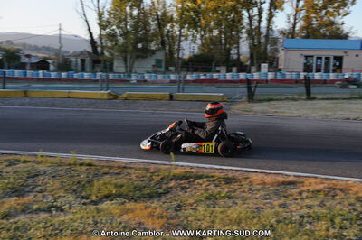 Thierry BOYER — 22 & 23/10/2011 : 2ème manche du Trophée Vincent Sanchez à Lavelanet (Photos Antoine Camblor) 2011 — karting