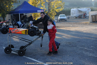 22 & 23/10/2011 : 2ème manche du Trophée Vincent Sanchez à Lavelanet (Photos Antoine Camblor) 2011 — karting