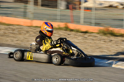Pierre ECHE — 22 & 23/10/2011 : 2ème manche du Trophée Vincent Sanchez à Lavelanet (Photos Antoine Camblor) 2011 — karting