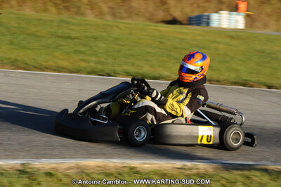 Pierre ECHE — 22 & 23/10/2011 : 2ème manche du Trophée Vincent Sanchez à Lavelanet (Photos Antoine Camblor) 2011 — karting