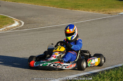 Emilie FARNIERE — 22 & 23/10/2011 : 2ème manche du Trophée Vincent Sanchez à Lavelanet (Photos Antoine Camblor) 2011 — karting
