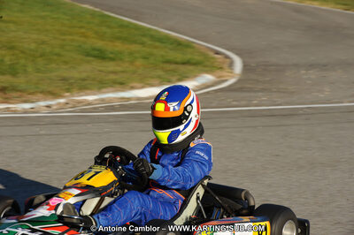Emilie FARNIERE — 22 & 23/10/2011 : 2ème manche du Trophée Vincent Sanchez à Lavelanet (Photos Antoine Camblor) 2011 — karting