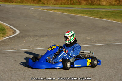 22 & 23/10/2011 : 2ème manche du Trophée Vincent Sanchez à Lavelanet (Photos Antoine Camblor) 2011 — karting