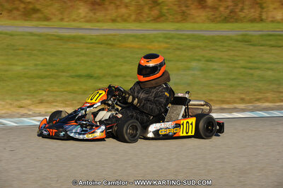 Thierry BOYER — 22 & 23/10/2011 : 2ème manche du Trophée Vincent Sanchez à Lavelanet (Photos Antoine Camblor) 2011 — karting