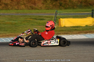 Yoann DARRODES — 22 & 23/10/2011 : 2ème manche du Trophée Vincent Sanchez à Lavelanet (Photos Antoine Camblor) 2011 — karting