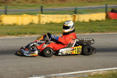 Gilles DUPRAT — 22 & 23/10/2011 : 2ème manche du Trophée Vincent Sanchez à Lavelanet (Photos Antoine Camblor) 2011 — karting