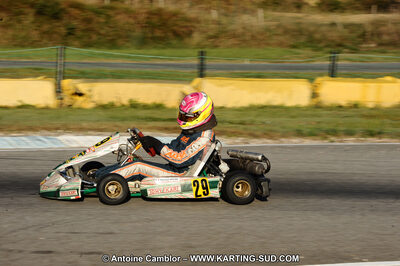 Michael NYCEK — 22 & 23/10/2011 : 2ème manche du Trophée Vincent Sanchez à Lavelanet (Photos Antoine Camblor) 2011 — karting