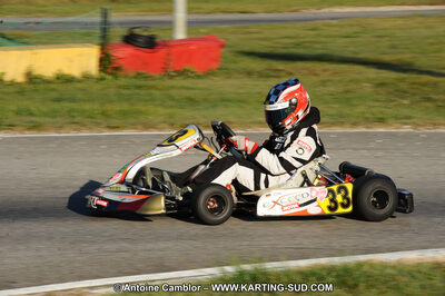 Peggy RISTOK — 22 & 23/10/2011 : 2ème manche du Trophée Vincent Sanchez à Lavelanet (Photos Antoine Camblor) 2011 — karting