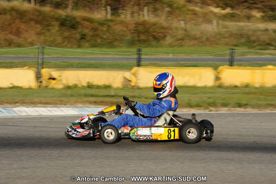Emilie FARNIERE — 22 & 23/10/2011 : 2ème manche du Trophée Vincent Sanchez à Lavelanet (Photos Antoine Camblor) 2011 — karting