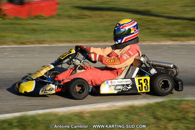 Hakim AIT OUARET — 22 & 23/10/2011 : 2ème manche du Trophée Vincent Sanchez à Lavelanet (Photos Antoine Camblor) 2011 — karting