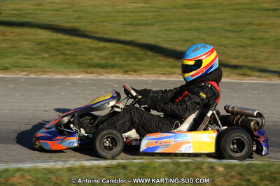 Didier FAURE — 22 & 23/10/2011 : 2ème manche du Trophée Vincent Sanchez à Lavelanet (Photos Antoine Camblor) 2011 — karting