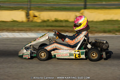 Michael NYCEK — 22 & 23/10/2011 : 2ème manche du Trophée Vincent Sanchez à Lavelanet (Photos Antoine Camblor) 2011 — karting