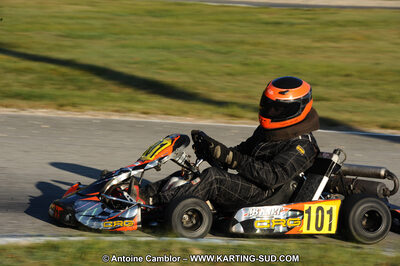 Thierry BOYER — 22 & 23/10/2011 : 2ème manche du Trophée Vincent Sanchez à Lavelanet (Photos Antoine Camblor) 2011 — karting