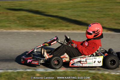 Yoann DARRODES — 22 & 23/10/2011 : 2ème manche du Trophée Vincent Sanchez à Lavelanet (Photos Antoine Camblor) 2011 — karting