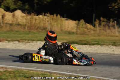 Thierry BOYER — 22 & 23/10/2011 : 2ème manche du Trophée Vincent Sanchez à Lavelanet (Photos Antoine Camblor) 2011 — karting