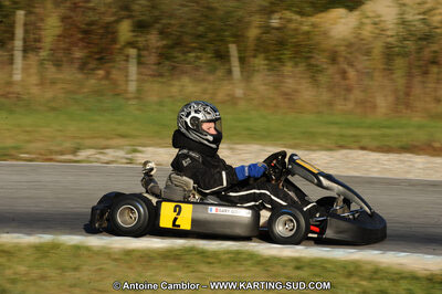 Gary GOUEDAR — 22 & 23/10/2011 : 2ème manche du Trophée Vincent Sanchez à Lavelanet (Photos Antoine Camblor) 2011 — karting