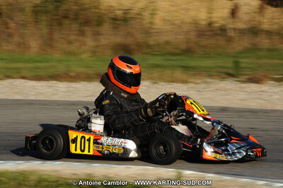 Thierry BOYER — 22 & 23/10/2011 : 2ème manche du Trophée Vincent Sanchez à Lavelanet (Photos Antoine Camblor) 2011 — karting