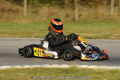 Thierry BOYER — 22 & 23/10/2011 : 2ème manche du Trophée Vincent Sanchez à Lavelanet (Photos Antoine Camblor) 2011 — karting