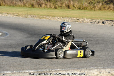 Gary GOUEDAR — 22 & 23/10/2011 : 2ème manche du Trophée Vincent Sanchez à Lavelanet (Photos Antoine Camblor) 2011 — karting