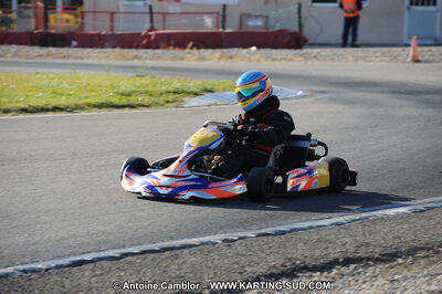 Didier FAURE — 22 & 23/10/2011 : 2ème manche du Trophée Vincent Sanchez à Lavelanet (Photos Antoine Camblor) 2011 — karting