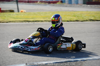 Emilie FARNIERE — 22 & 23/10/2011 : 2ème manche du Trophée Vincent Sanchez à Lavelanet (Photos Antoine Camblor) 2011 — karting