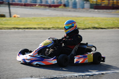 Didier FAURE — 22 & 23/10/2011 : 2ème manche du Trophée Vincent Sanchez à Lavelanet (Photos Antoine Camblor) 2011 — karting