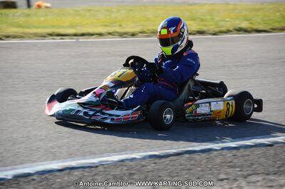 Emilie FARNIERE — 22 & 23/10/2011 : 2ème manche du Trophée Vincent Sanchez à Lavelanet (Photos Antoine Camblor) 2011 — karting