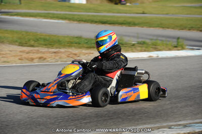 Didier FAURE — 22 & 23/10/2011 : 2ème manche du Trophée Vincent Sanchez à Lavelanet (Photos Antoine Camblor) 2011 — karting