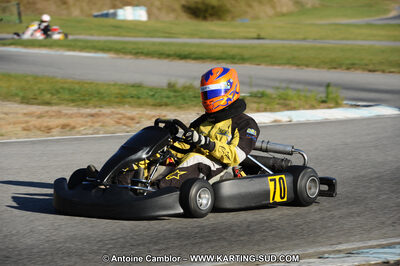 Pierre ECHE — 22 & 23/10/2011 : 2ème manche du Trophée Vincent Sanchez à Lavelanet (Photos Antoine Camblor) 2011 — karting