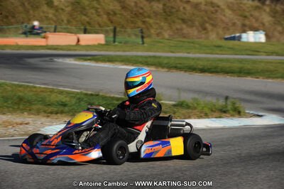 Didier FAURE — 22 & 23/10/2011 : 2ème manche du Trophée Vincent Sanchez à Lavelanet (Photos Antoine Camblor) 2011 — karting