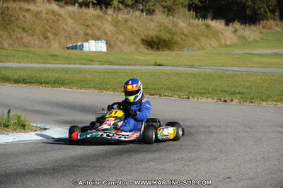 Emilie FARNIERE — 22 & 23/10/2011 : 2ème manche du Trophée Vincent Sanchez à Lavelanet (Photos Antoine Camblor) 2011 — karting