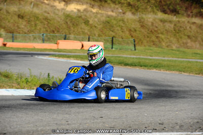 22 & 23/10/2011 : 2ème manche du Trophée Vincent Sanchez à Lavelanet (Photos Antoine Camblor) 2011 — karting