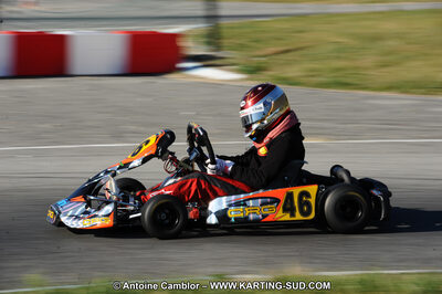 Maxim CHASSAGNE — 22 & 23/10/2011 : 2ème manche du Trophée Vincent Sanchez à Lavelanet (Photos Antoine Camblor) 2011 — karting