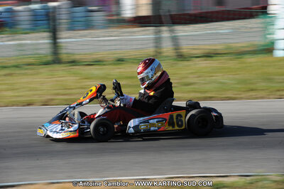 Maxim CHASSAGNE — 22 & 23/10/2011 : 2ème manche du Trophée Vincent Sanchez à Lavelanet (Photos Antoine Camblor) 2011 — karting
